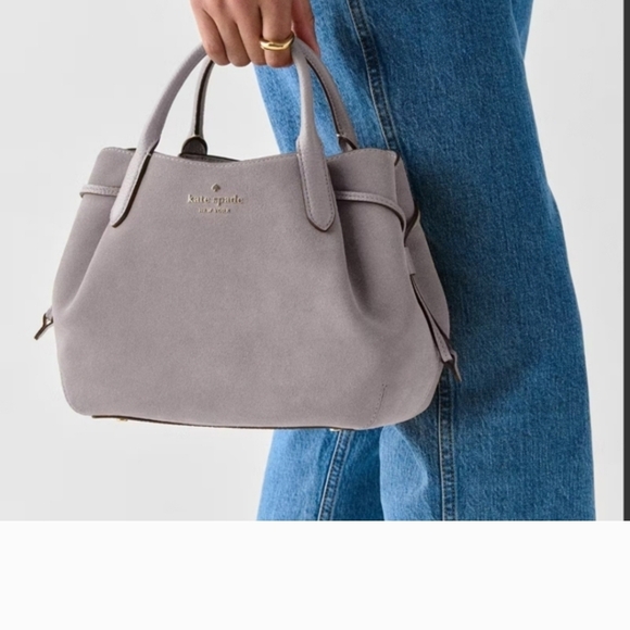 Kate Spade Suede Dumpling Satchel - Picture 3 of 10